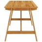 vidaXL Mesa de comedor de jardín madera maciza de acacia 140x73x73,5cm vidaXL Mesa de comedor de jardín madera maciza de acacia 140x73x73,5cm