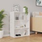 vidaXL Armario de pared colgante blanco brillante 69,5x32,5x90 cm vidaXL Armario de pared colgante blanco brillante 69,5x32,5x90 cm