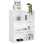 vidaXL Armario de pared colgante blanco brillante 69,5x32,5x90 cm vidaXL Armario de pared colgante blanco brillante 69,5x32,5x90 cm