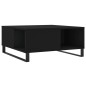 vidaXL Mesa de centro madera contrachapada negro 80x80x36,5 cm vidaXL Mesa de centro madera contrachapada negro 80x80x36,5 cm