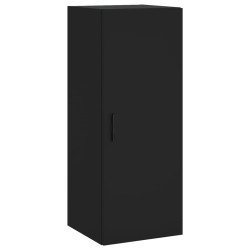 vidaXL Armario de pared negro 34,5x34x90 cm