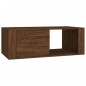 vidaXL Mesa de centro madera contrachapada marrón roble 100x50,5x35 cm vidaXL Mesa de centro madera contrachapada marrón roble 100x50,5x35 cm