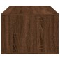 vidaXL Mesa de centro madera contrachapada marrón roble 100x50,5x35 cm vidaXL Mesa de centro madera contrachapada marrón roble 100x50,5x35 cm
