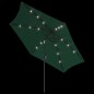 vidaXL Sombrilla voladiza con LED 3 m verde vidaXL Sombrilla voladiza con LED 3 m verde
