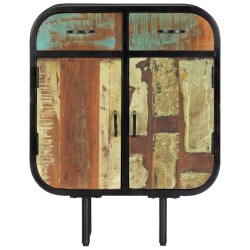 vidaXL Aparador de madera maciza reciclada 60x30x75 cm 