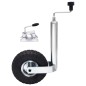 vidaXL Rueda jockey para remolque con abrazadera partida acero 48 mm vidaXL Rueda jockey para remolque con abrazadera partida acero 48 mm