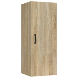 vidaXL Armario de pared madera contrachapada roble Sonoma 34,5x34x90cm
