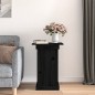 vidaXL Soporte para plantas madera maciza de pino negro 40x40x60 cm vidaXL Soporte para plantas madera maciza de pino negro 40x40x60 cm