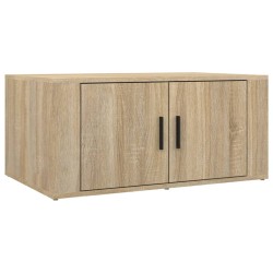 vidaXL Mesa de centro madera contrachapada roble Sonoma 80x50x36 cm