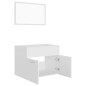 vidaXL Conjunto de muebles de baño 2 piezas contrachapada blanco vidaXL Conjunto de muebles de baño 2 piezas contrachapada blanco