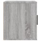 vidaXL Mueble de TV madera contrachapada gris Sonoma 100x35x40 cm