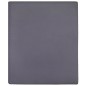 vidaXL Sábanas bajeras jersey 2 uds algodón gris antracita 140x200 cm vidaXL Sábanas bajeras jersey 2 uds algodón gris antracita 140x200 cm