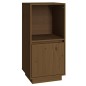 vidaXL Aparador de madera maciza de pino marrón miel 38x35x80 cm vidaXL Aparador de madera maciza de pino marrón miel 38x35x80 cm