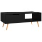 vidaXL Mueble de TV madera de ingeniería negro 100x49,5x43 cm vidaXL Mueble de TV madera de ingeniería negro 100x49,5x43 cm