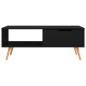 vidaXL Mueble de TV madera de ingeniería negro 100x49,5x43 cm vidaXL Mueble de TV madera de ingeniería negro 100x49,5x43 cm