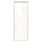 vidaXL Armario de pared 2 uds madera maciza de pino blanco 30x30x80 cm vidaXL Armario de pared 2 uds madera maciza de pino blanco 30x30x80 cm