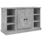 vidaXL Aparador de madera contrachapada gris hormigón 100x35,5x60 cm vidaXL Aparador de madera contrachapada gris hormigón 100x35,5x60 cm