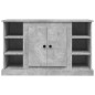 vidaXL Aparador de madera contrachapada gris hormigón 100x35,5x60 cm vidaXL Aparador de madera contrachapada gris hormigón 100x35,5x60 cm