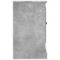 vidaXL Aparador de madera contrachapada gris hormigón 100x35,5x60 cm vidaXL Aparador de madera contrachapada gris hormigón 100x35,5x60 cm