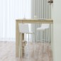 vidaXL Mesa de bar de pared contrachapada roble Sonoma 102x45x103,5cm vidaXL Mesa de bar de pared contrachapada roble Sonoma 102x45x103,5cm