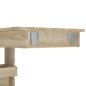 vidaXL Mesa de bar de pared contrachapada roble Sonoma 102x45x103,5cm vidaXL Mesa de bar de pared contrachapada roble Sonoma 102x45x103,5cm