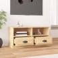 vidaXL Mueble para TV madera contrachapada roble Sonoma 93x35,5x45 cm vidaXL Mueble para TV madera contrachapada roble Sonoma 93x35,5x45 cm