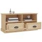 vidaXL Mueble para TV madera contrachapada roble Sonoma 93x35,5x45 cm vidaXL Mueble para TV madera contrachapada roble Sonoma 93x35,5x45 cm
