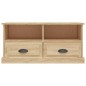 vidaXL Mueble para TV madera contrachapada roble Sonoma 93x35,5x45 cm vidaXL Mueble para TV madera contrachapada roble Sonoma 93x35,5x45 cm