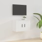 vidaXL Mueble para TV de pared blanco 57x34,5x40 cm vidaXL Mueble para TV de pared blanco 57x34,5x40 cm