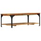 vidaXL Mesa de centro con estante madera maciza reciclada 100x60x35 cm vidaXL Mesa de centro con estante madera maciza reciclada 100x60x35 cm
