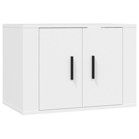 vidaXL Mueble para TV de pared blanco 57x34,5x40 cm