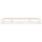 vidaXL Estructura de cama de madera maciza blanca 90x200 cm vidaXL Estructura de cama de madera maciza blanca 90x200 cm