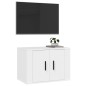 vidaXL Mueble para TV de pared blanco 57x34,5x40 cm vidaXL Mueble para TV de pared blanco 57x34,5x40 cm