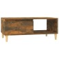 vidaXL Mesa de centro madera contrachapada roble ahumado 90x50x36,5 cm vidaXL Mesa de centro madera contrachapada roble ahumado 90x50x36,5 cm