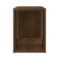 vidaXL Mueble de TV madera contrachapada marrón roble 60x24x32 cm vidaXL Mueble de TV madera contrachapada marrón roble 60x24x32 cm