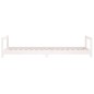 vidaXL Estructura de cama para niños madera de pino blanco 80x200 cm vidaXL Estructura de cama para niños madera de pino blanco 80x200 cm