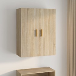 vidaXL Armario colgante de pared roble Sonoma 69,5x34x90 cm
