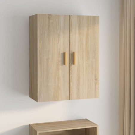 vidaXL Armario colgante de pared roble Sonoma 69,5x34x90 cm