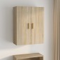vidaXL Armario colgante de pared roble Sonoma 69,5x34x90 cm vidaXL Armario colgante de pared roble Sonoma 69,5x34x90 cm