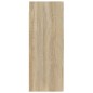 vidaXL Armario colgante de pared roble Sonoma 69,5x34x90 cm vidaXL Armario colgante de pared roble Sonoma 69,5x34x90 cm