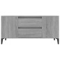 vidaXL Mueble de TV madera contrachapada gris Sonoma 102x44,5x50 cm vidaXL Mueble de TV madera contrachapada gris Sonoma 102x44,5x50 cm
