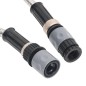 vidaXL Manguera jardín y pulverizador acero inoxidable plata 14mm 7,5m vidaXL Manguera jardín y pulverizador acero inoxidable plata 14mm 7,5m