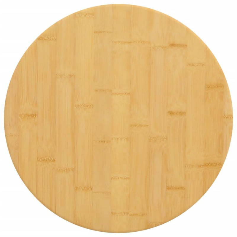 vidaXL Tablero de mesa de bambú Ø50x4 cm vidaXL Tablero de mesa de bambú Ø50x4 cm