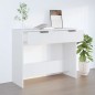 vidaXL Mesa consola de madera contrachapada blanco 90x36x75 cm vidaXL Mesa consola de madera contrachapada blanco 90x36x75 cm