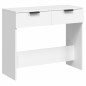 vidaXL Mesa consola de madera contrachapada blanco 90x36x75 cm vidaXL Mesa consola de madera contrachapada blanco 90x36x75 cm