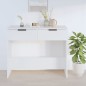 vidaXL Mesa consola de madera contrachapada blanco 90x36x75 cm vidaXL Mesa consola de madera contrachapada blanco 90x36x75 cm