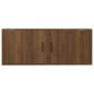vidaXL Mueble para TV de pared roble marrón 100x34,5x40 cm