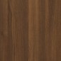 vidaXL Mueble para TV de pared roble marrón 100x34,5x40 cm