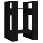 vidaXL Estantería/divisor de espacios madera pino negro 41x35x57 cm vidaXL Estantería/divisor de espacios madera pino negro 41x35x57 cm