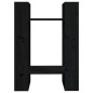 vidaXL Estantería/divisor de espacios madera pino negro 41x35x57 cm vidaXL Estantería/divisor de espacios madera pino negro 41x35x57 cm